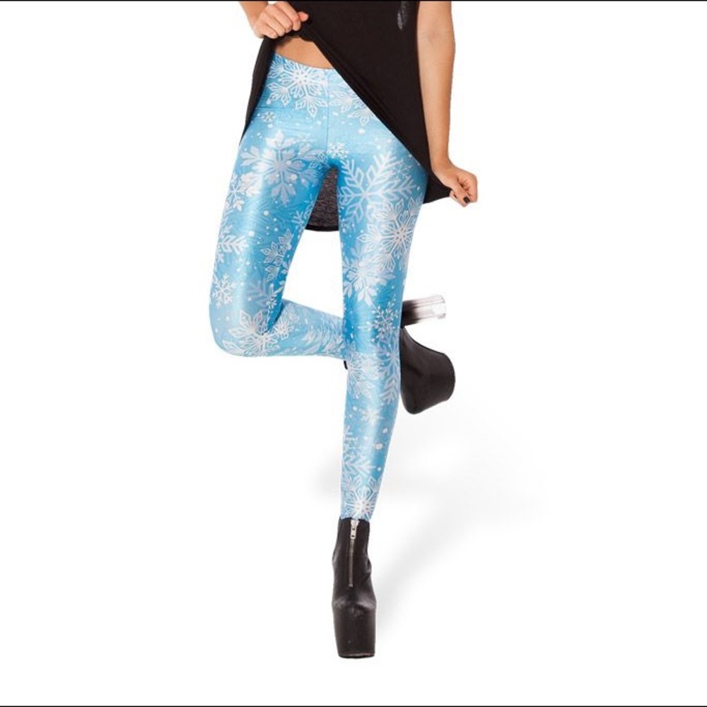 Black Milk Snowflake Leggings